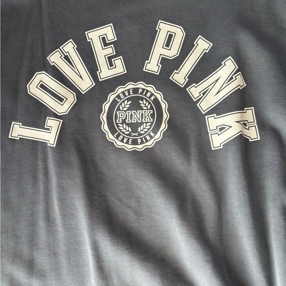 NWT Victoria’s Secret Pink campus crew sweatshirt XS - Picture 6 of 6